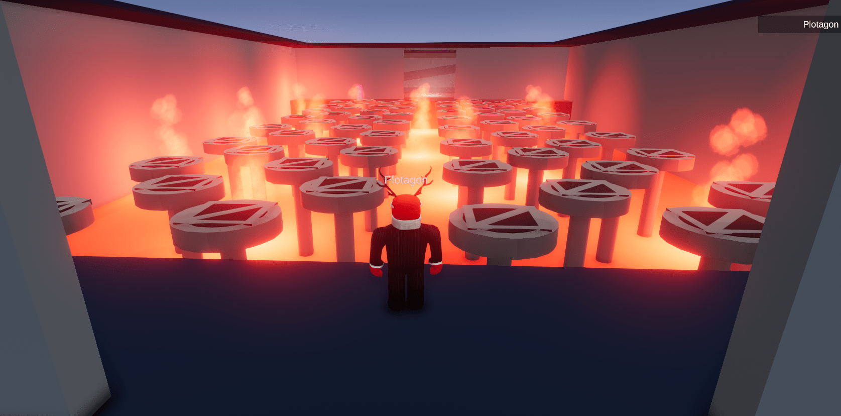 [BROKEN] Plotagon's Fire Obby!