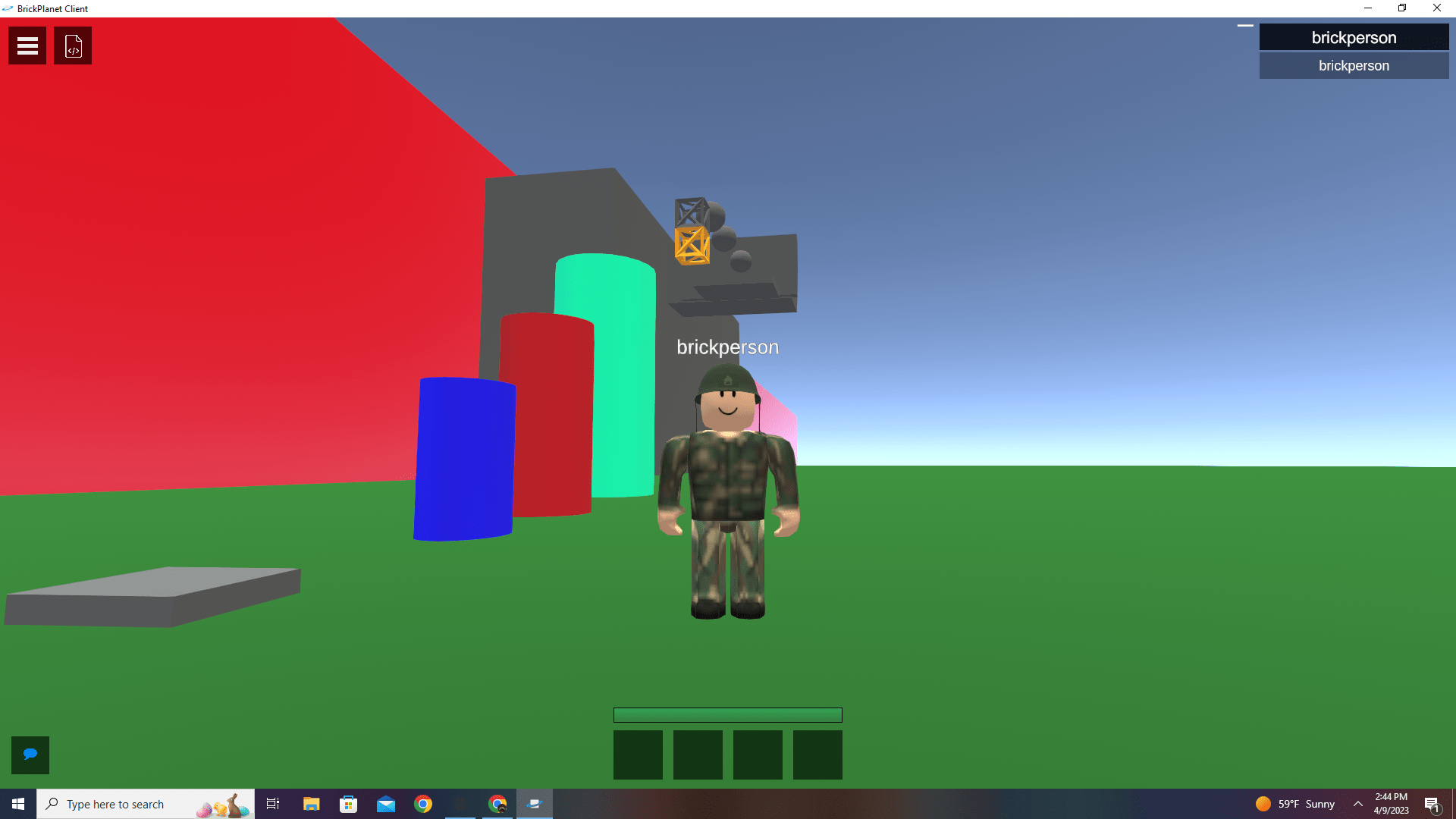 Brickpersons small giveaways! logo