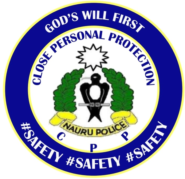 Nauru's Police Department logo