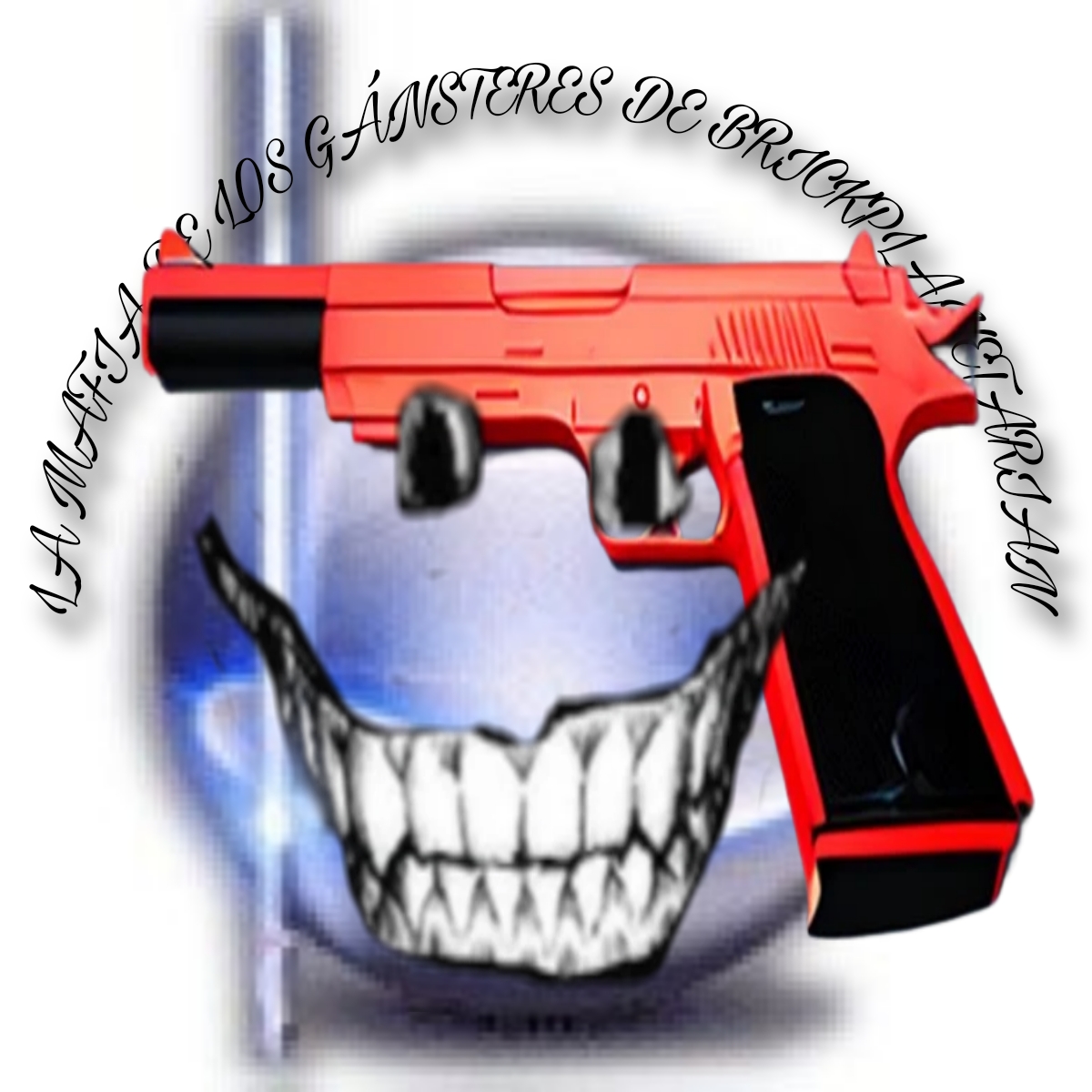 La mafia de los gansteres de Brickplanetarian logo