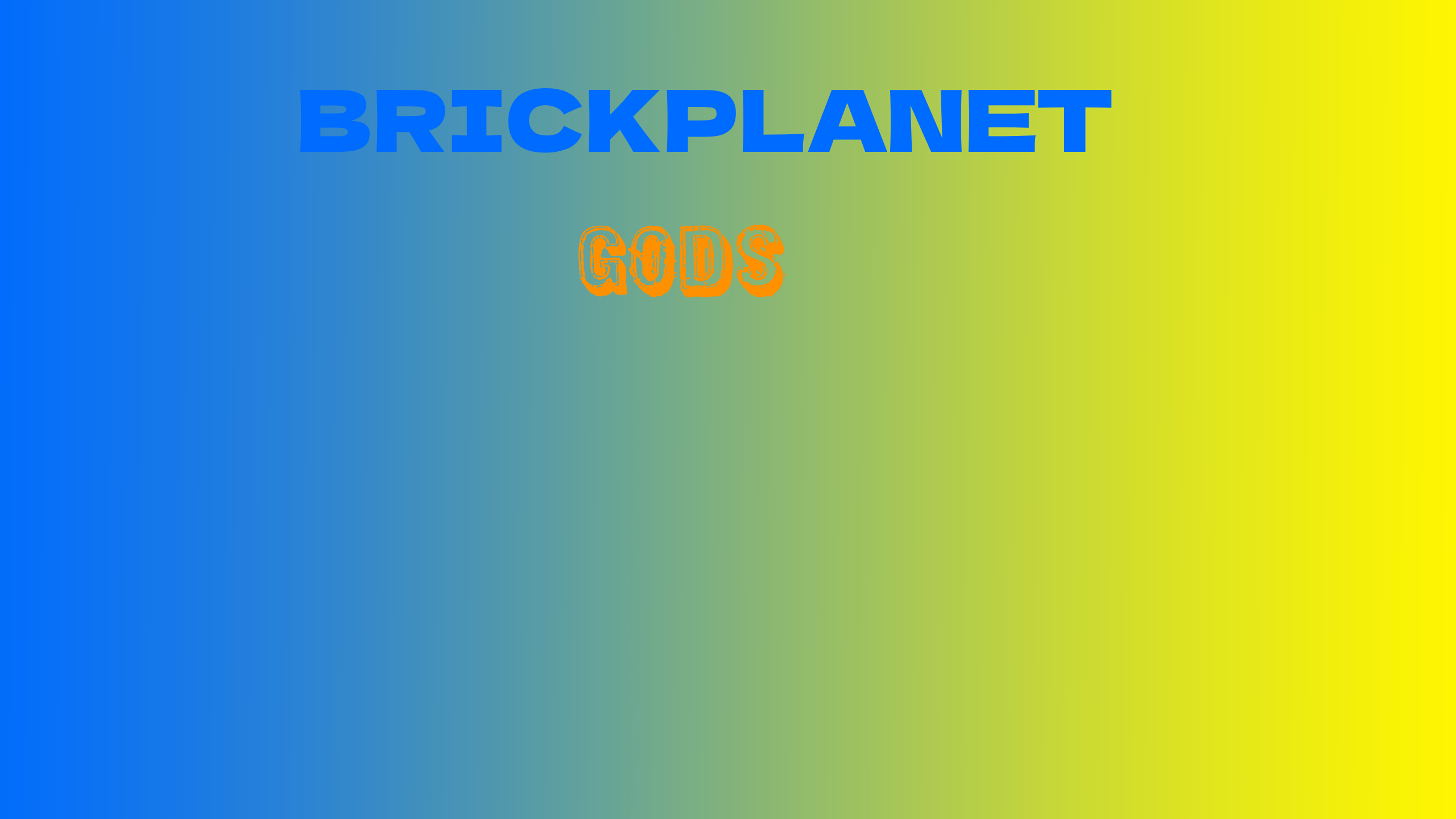 BrickPlanet Gods logo