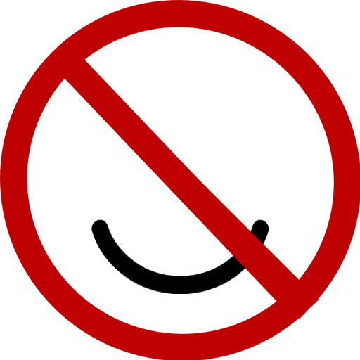 White Glowing Eyes Hate Group logo