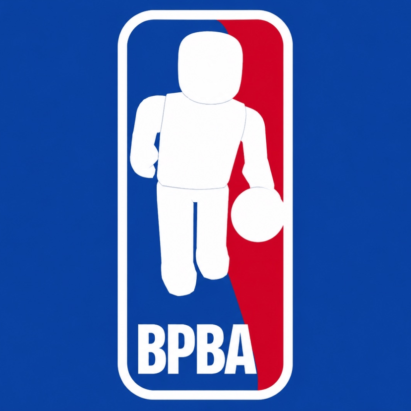 BrickPlanet Basketball Association logo