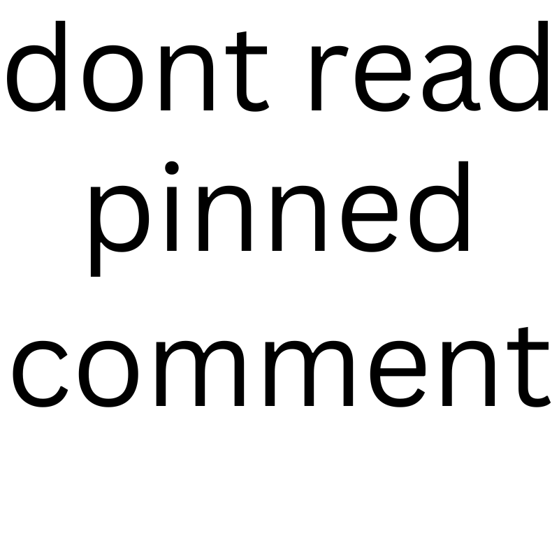 dont read pinned comment logo