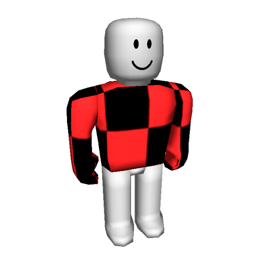 Black & Red Checkerboard