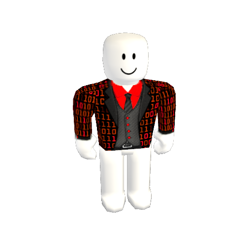 Shirt for : [Red] Binary Code Suit