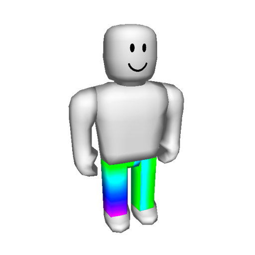 rainbow directional pants