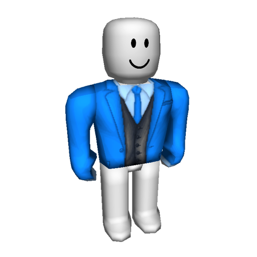 Blue Glacier Suit for Rich People | Top