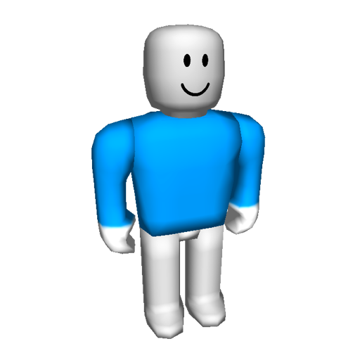 Blue Shirt W White Gloves