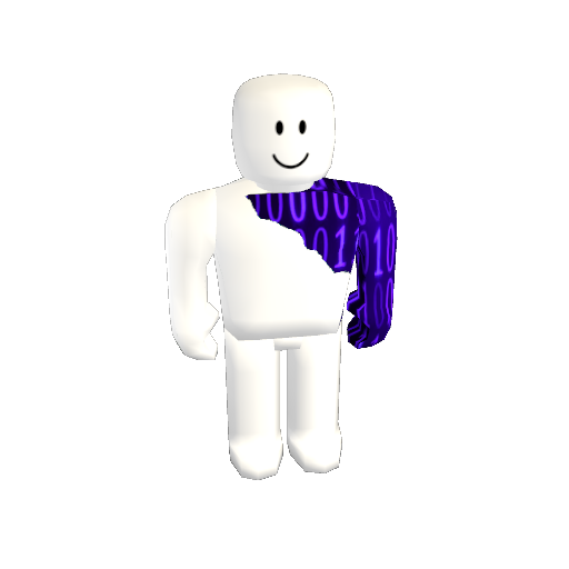 Purple Binary Shirt