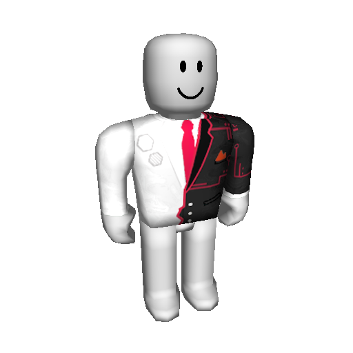 split circuitry suit shirt