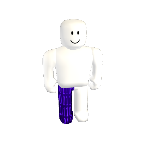 Purple Binary Pants