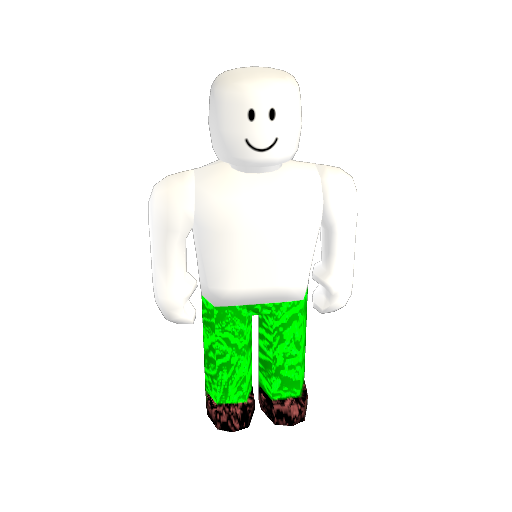 Green False Military Pant