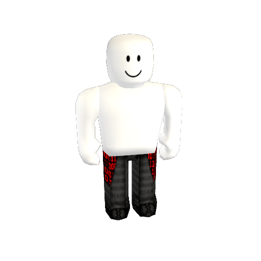 Pants for: [Red] Binary Code Suit