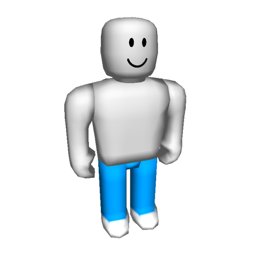 Blue Pants W White Shoes