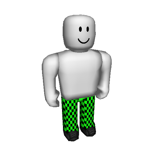 green black checkered pants